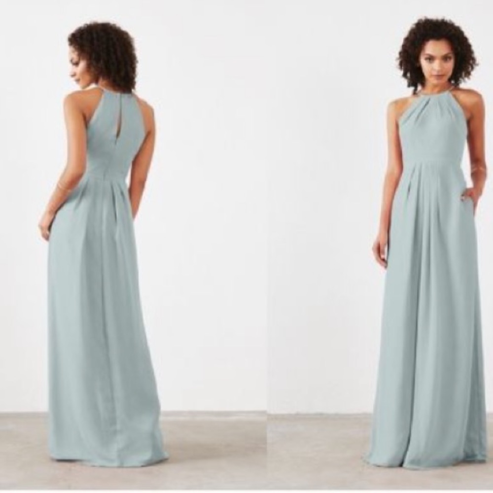 Weddington Way Isabelle Seaside Blue Bridesmaid Dress
